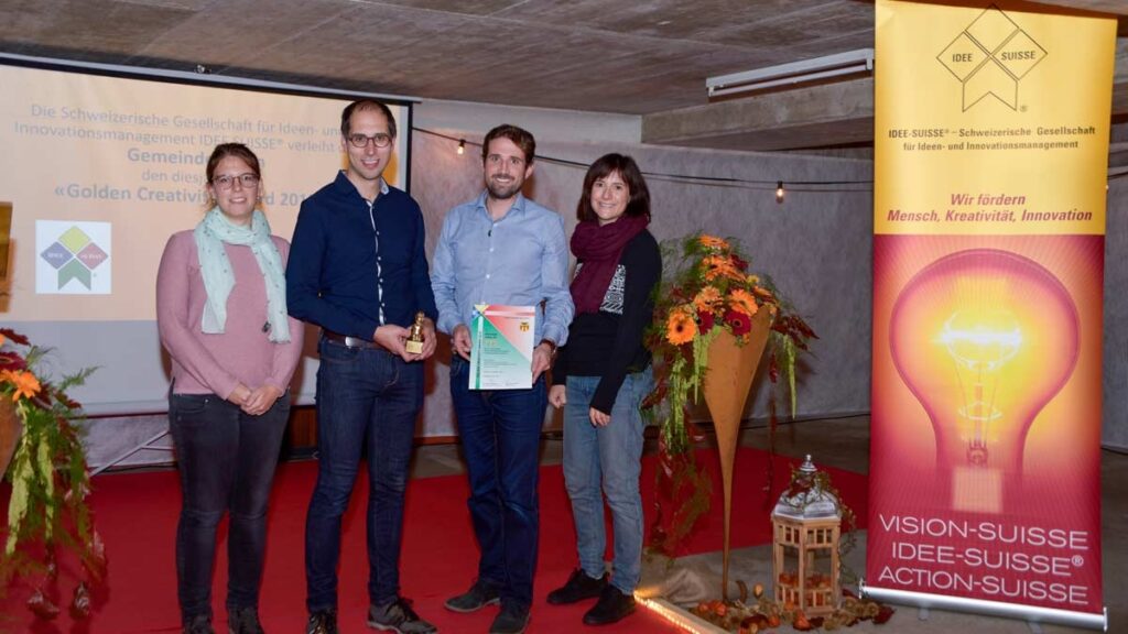 mld Über uns Verleihung Golden Creativity Award 2019