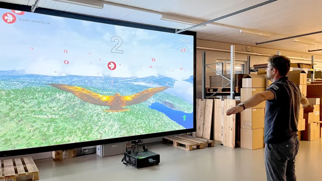 Vogelwarte-Sempach-Flugsimulator